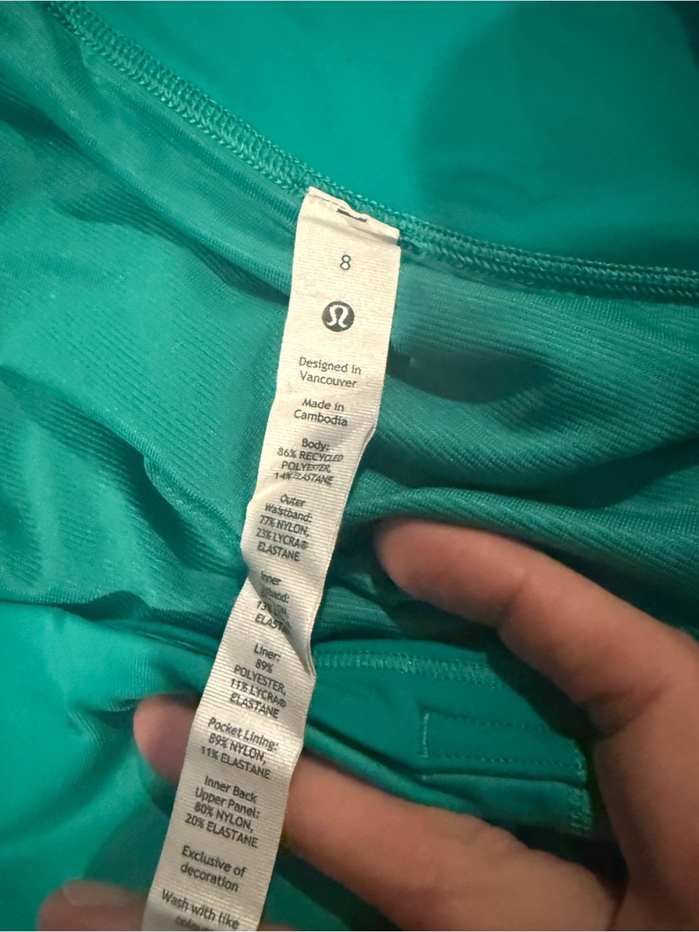 Two Pair Lululemon running shorts (8) - Picture 4 of 8